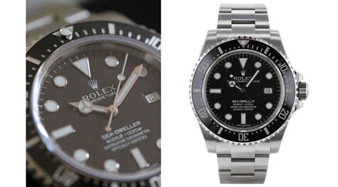 comment reconnaitre une vrai rolex deepsea